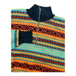 VINTAGE JD Sun Valley 1/2 Zip Sweater Mens No size tag Large? 43 chest Knit
